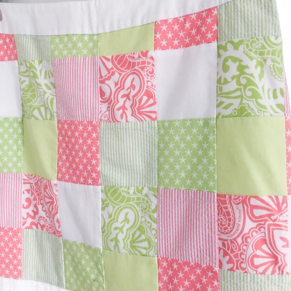 Vineyard Vines Patchwork Little Palm Cayman Skirt - image 2